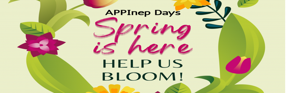 APPInep Day "Spring is here! Help us bloom"